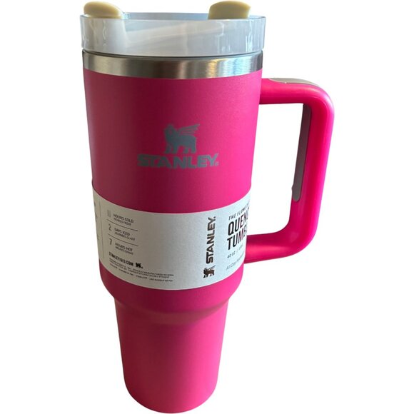 Stanley (Rose Red) 40 oz The Quencher H2.0 Flowstate Tumbler W/Box - NEW! - Picture 1 of 12